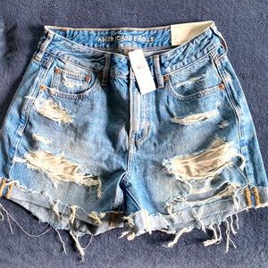 New with Tags m.  American Eagle Jean shorts.  Size 0